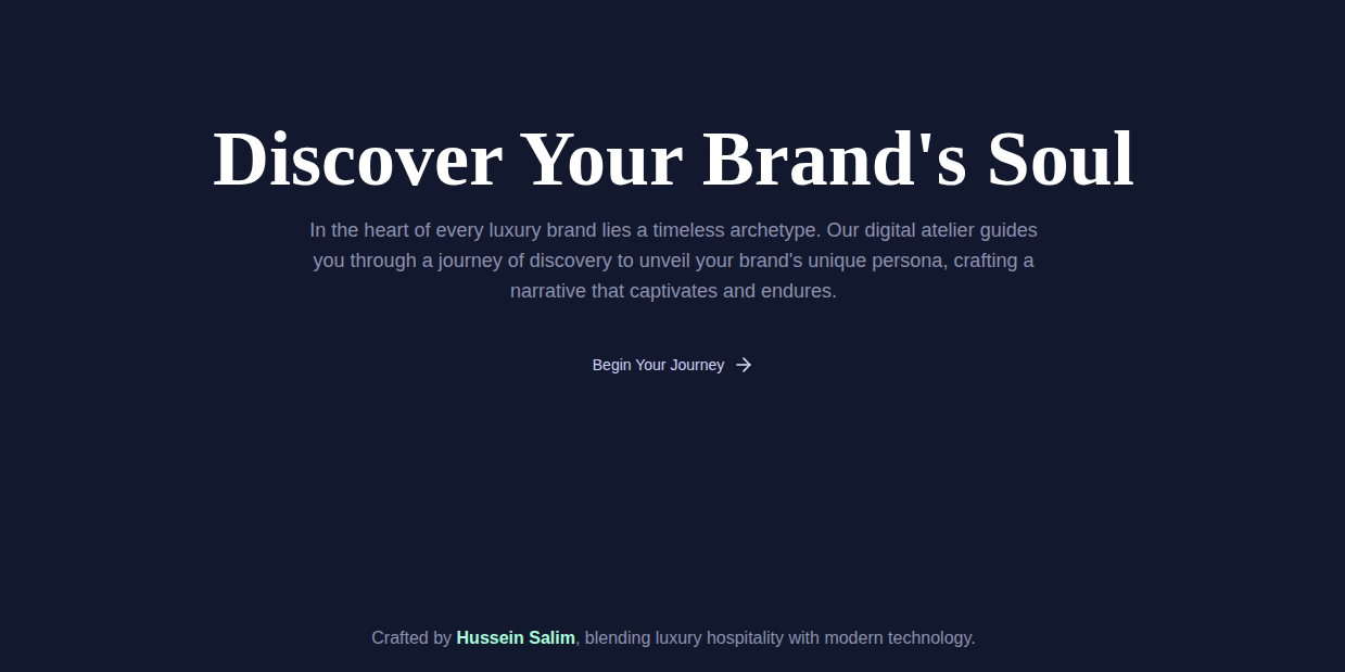 Luxury Brand Persona Generator